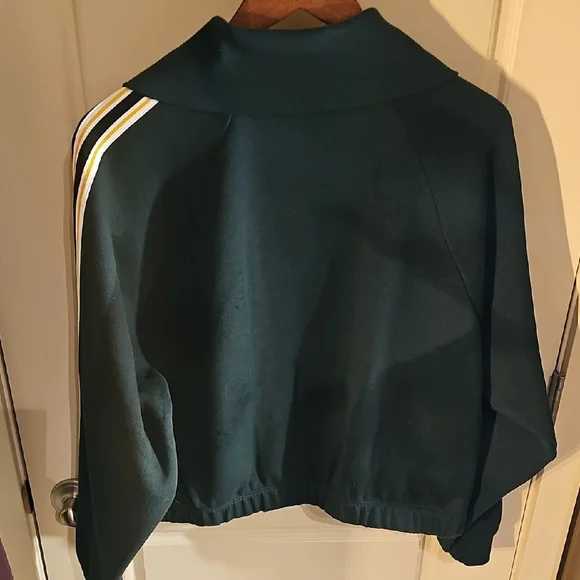 Champion Forest Green Jacket with Yellow Accents - Picture 6 of 6